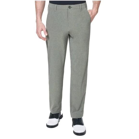 Oakley Performance Golf Pants Men’s 36×31 Heather Gray – EUC, Rise 12″ Hem 8″ - Picture 1 of 9